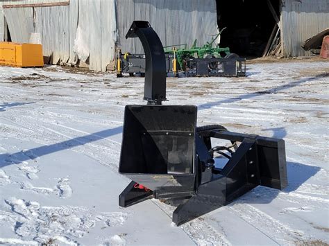 skid steer wood shredder|mower attachments for skid loaders.